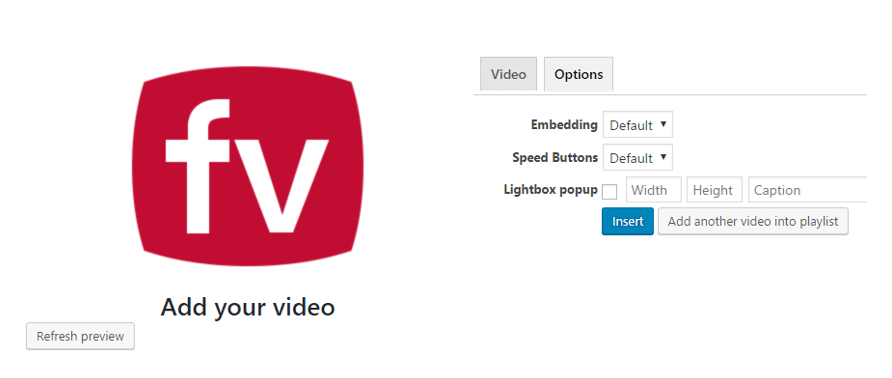 FV Flowplayer Video Player - dodatkowe opcje