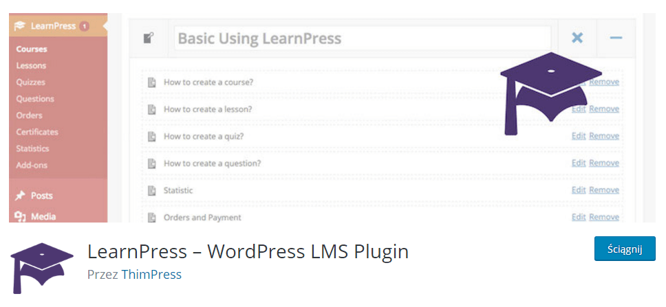 LearnPress - Darmowy LMS WordPress